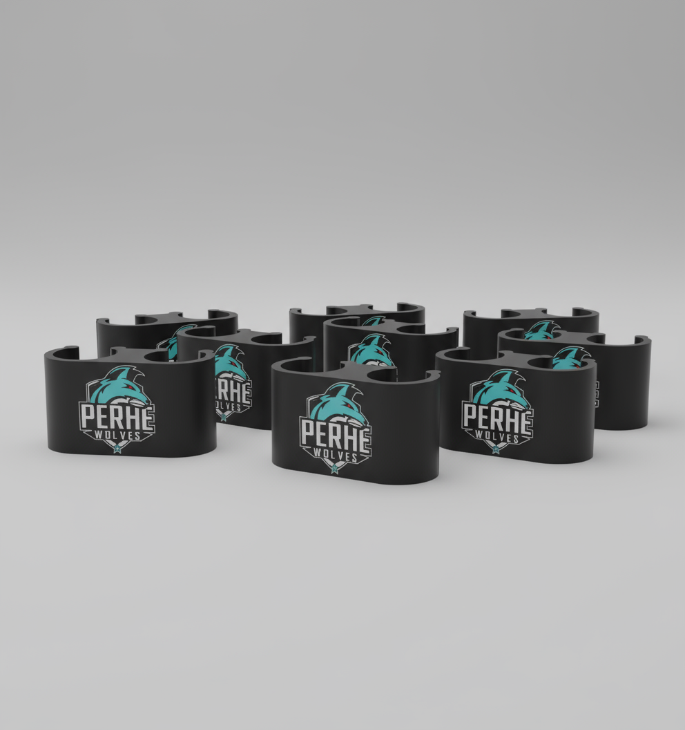 Customized Floorball Stick Holders (30 Pieces)